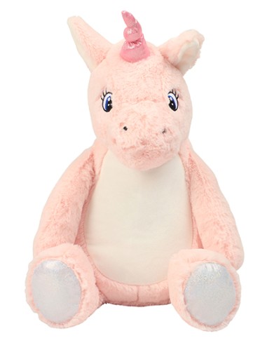 M-MM570-Pink Unicorn Zippie